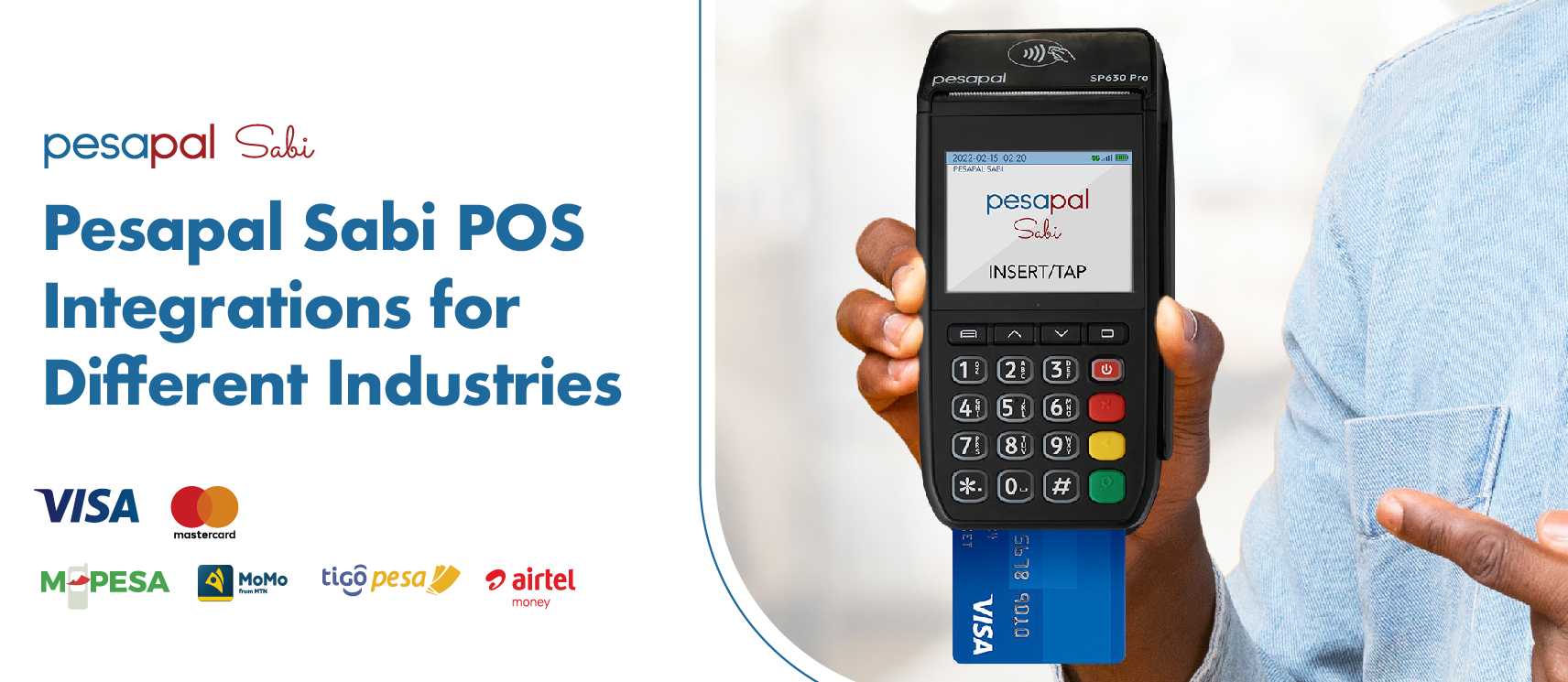 Pesapal Sabi POS Integrations for Different Industries