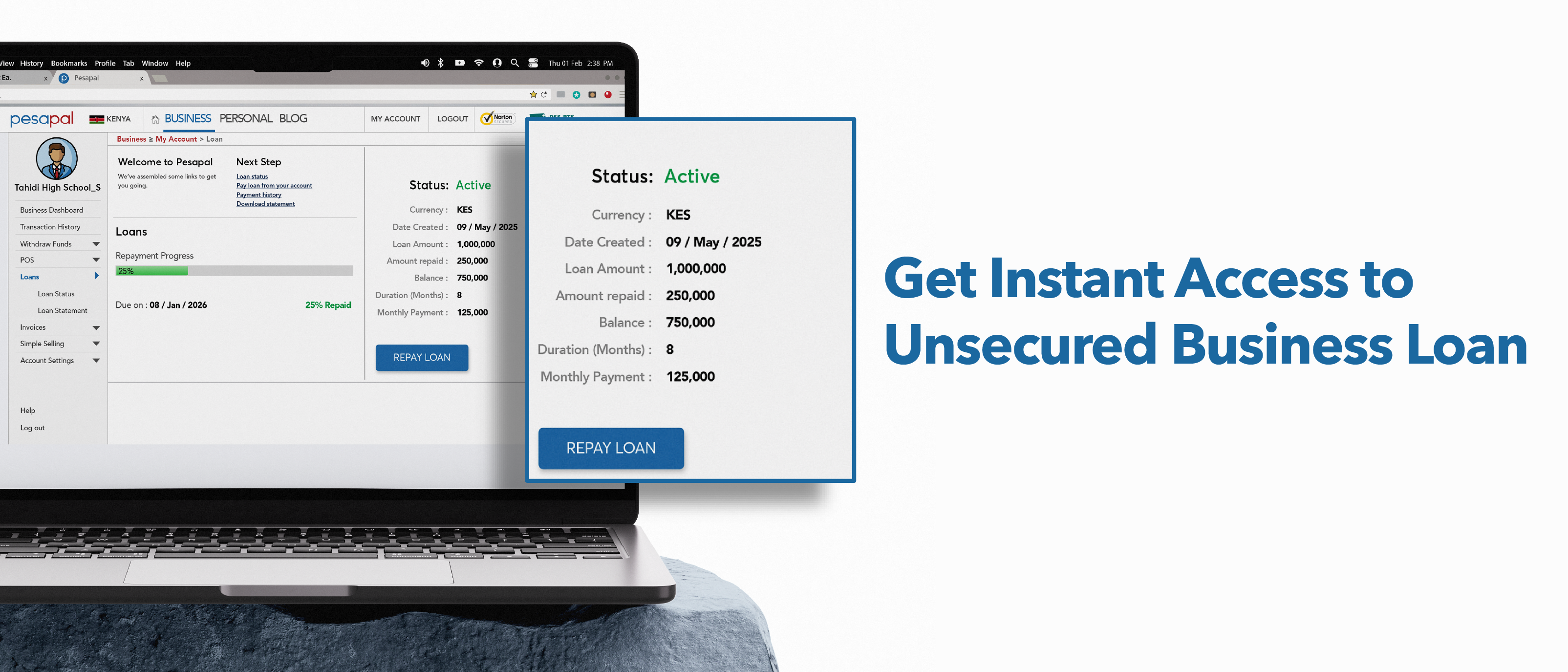 Get Instant Access to Capital with Pesapal’s Unsecured Business Loan