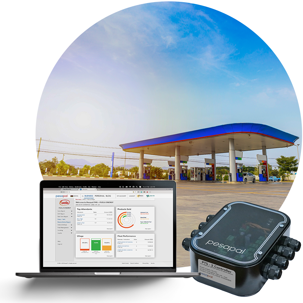 Petrol station management solution