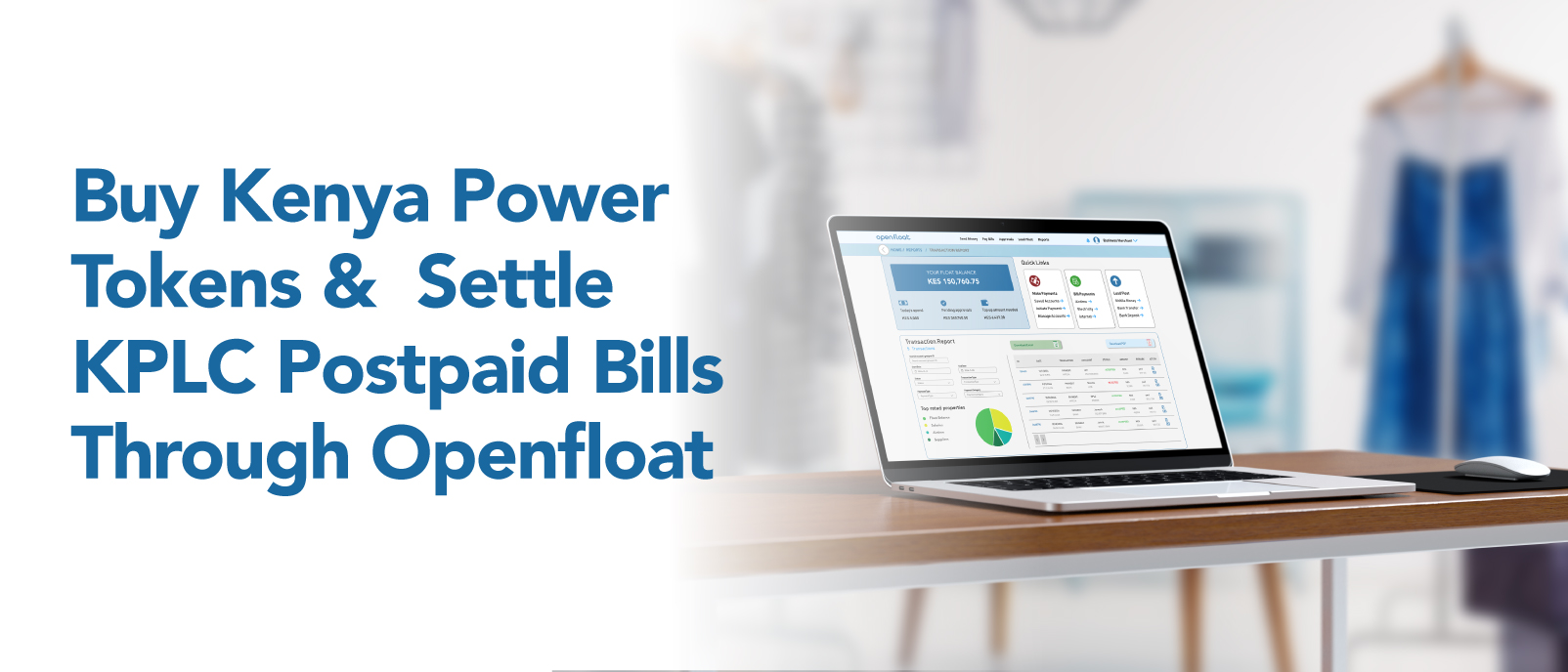 Buy Kenya Power Tokens & Settle KPLC Postpaid Bills Through Openfloat by Pesapal