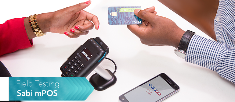 Dipping One’s Toes - Pesapal Sabi’s First Field Test