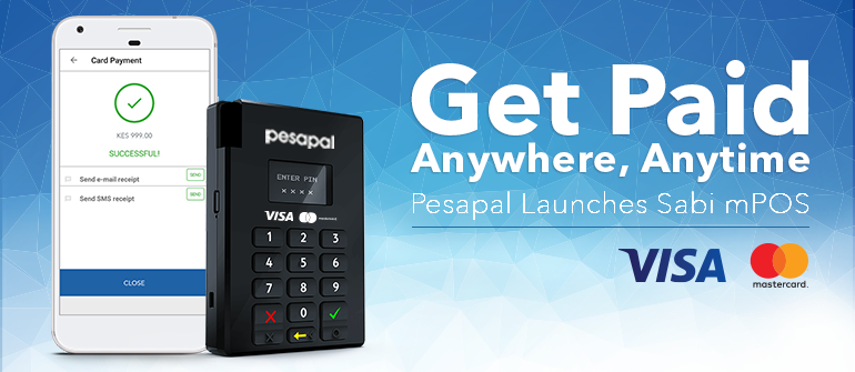 Pesapal Launches Sabi Mobile Point Of Sale (mPOS)