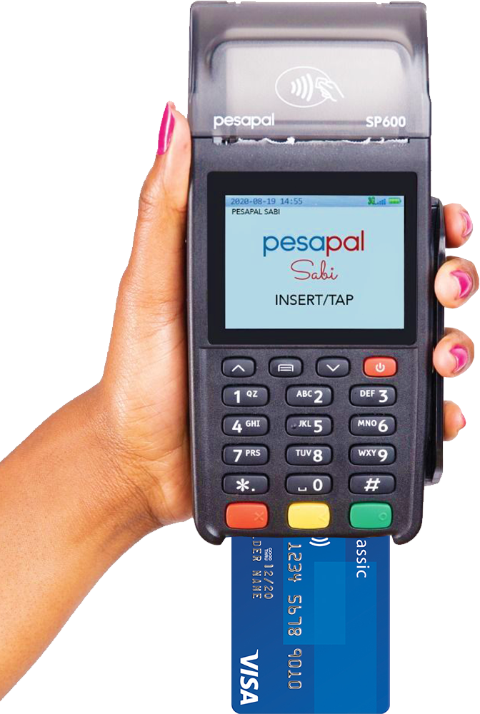 Sign Up Pesapal Sabi POS Machine - Tanzania